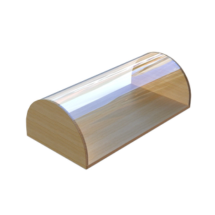 适用乐高71040圆形展示柜迪士尼城堡专用积木展示盒防尘罩透明罩