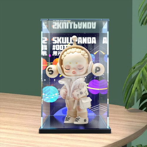 泡泡玛特展示盒亚克力防尘罩