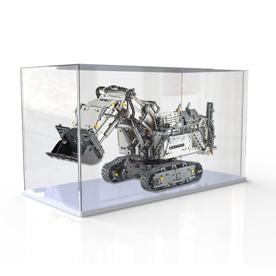 乐高适用透明亚克力机械组展示盒