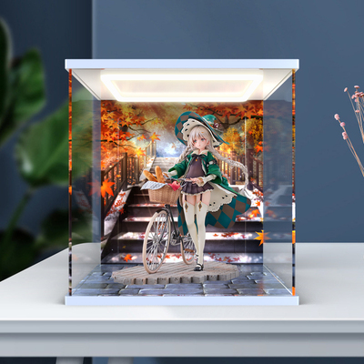 防尘架适用Hobby sakura街道魔女莉莉DSmile原画手办回型灯展示柜
