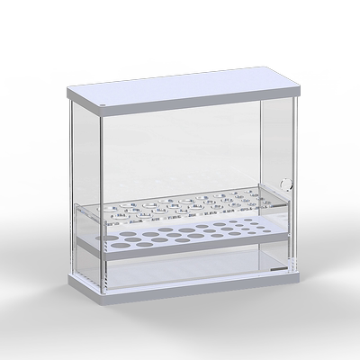 创意带门化妆刷桶桌面美妆眉笔