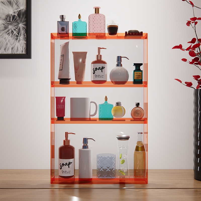 置物架ins层架化妆品收纳架桌面