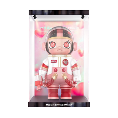 茉莉心动防尘罩亚克力收纳展示盒