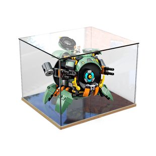 LEGO 75976积木守望先锋系列 破坏球亚克力展示盒 手办玩具防尘盒