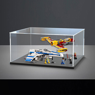 星际战斗机展示盒 翼战机大战欣哈蒂 适用乐高 75364新共和国E