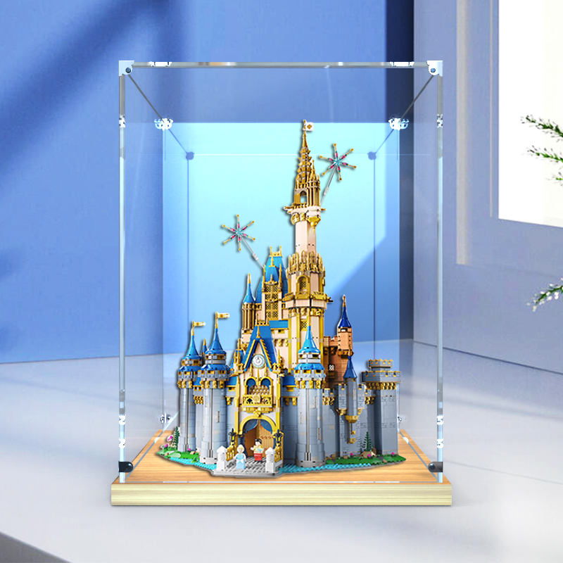 展示柜亚克力冰鹏乐高43222