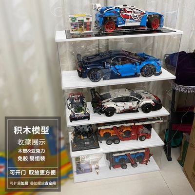 带门布加迪威龙立式保时捷展示盒