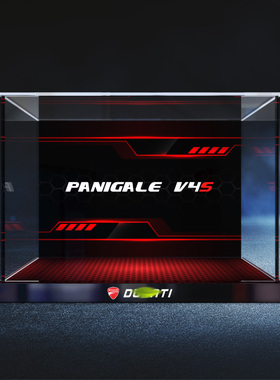 亚克力高清收纳盒适用 机械组42202杜卡迪PanigaleV4S摩托车模型