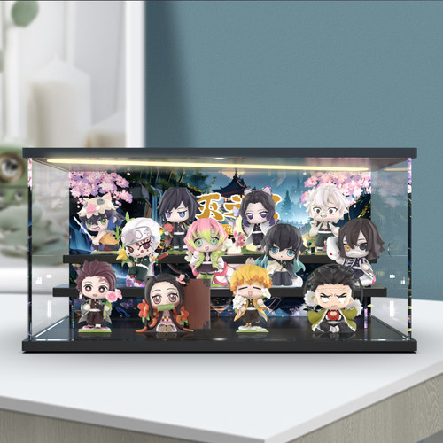 冰鹏展示盒泡泡玛特亚克力