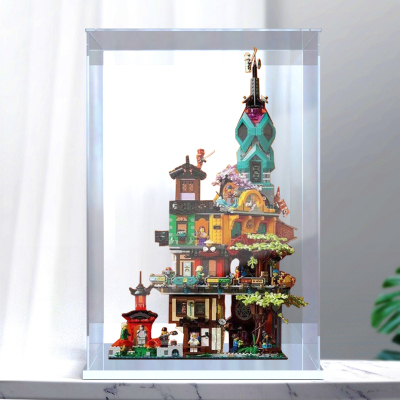 适用忍者花园高清亚克力展示盒