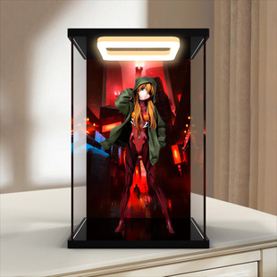 适用alter新世纪福音战士新剧场版 明日香外套版灯箱亚克力收纳盒