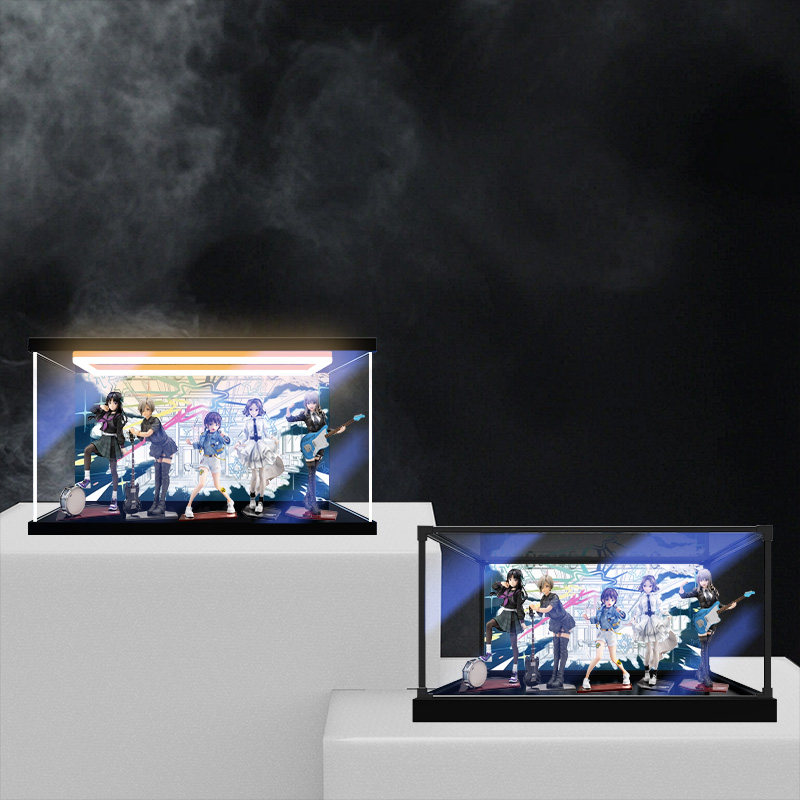 冰鹏适用少女乐队的呐喊 五人盒 动漫手办模型亚克力展示盒收纳盒,收纳整理,手办收纳盒,淘宝优惠券,粉丝福利购,淘宝优惠卷