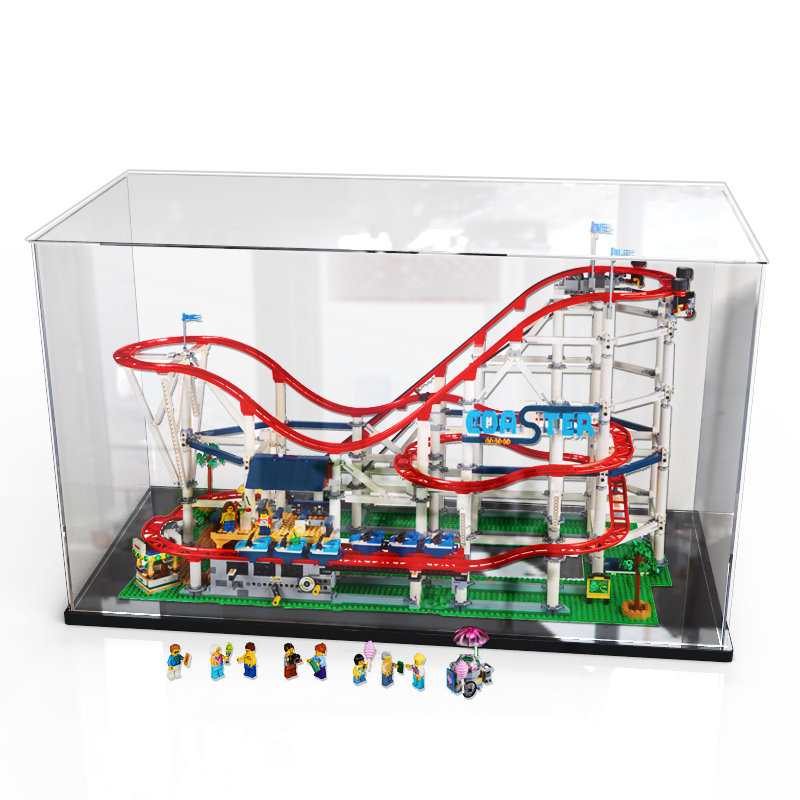 适用乐高10261大型过山车防尘罩