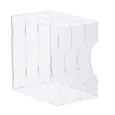 全透明古典lp2收纳箱CD架片盒