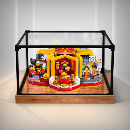 80108中国风节日新春六习俗新年