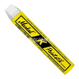 清库MARKAL K Paintstik 承受高温1204度钢材玻璃白色固体油漆笔