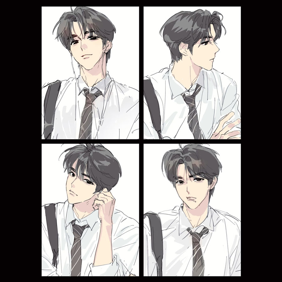 新款李松河周边自印高颜值李松河同人ins风3寸送朋友礼物收藏小卡