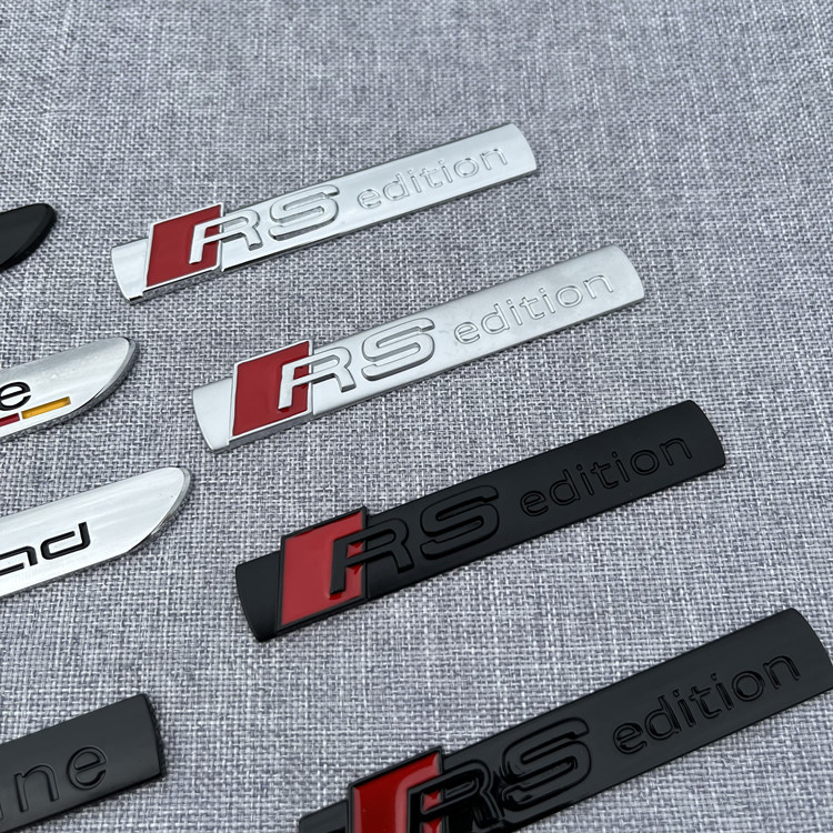 奥迪a3改装叶子板贴纸