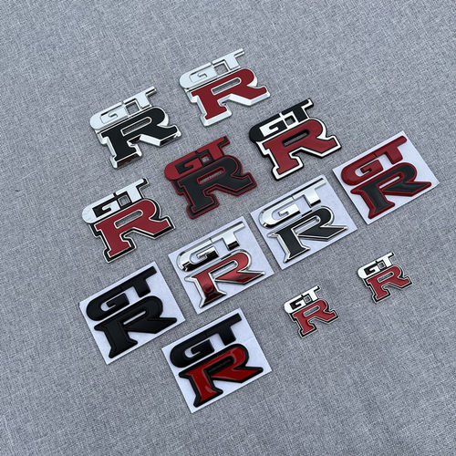 gtr车贴适用改装3d个性金属