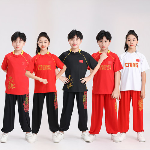 儿童武术服中国功夫夏季表演服