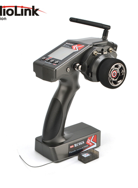 乐迪2.4G中文 RC6GS 6六通道液晶模型遥控器接收陀螺仪高压400米