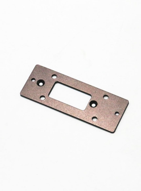 易控模型DF7 YK4072 1/7短卡车 原厂配件 铝合金舵机固定板 71038