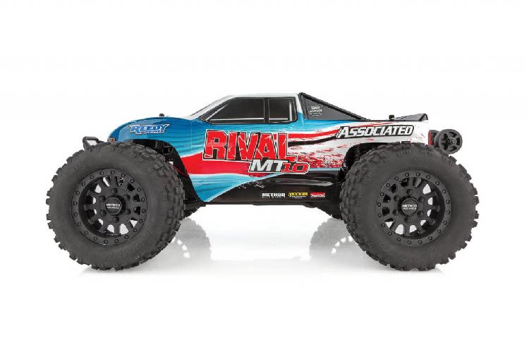 teamassociated 1/10四驱电动大脚车 卡车美国 rival mt10 rtr
