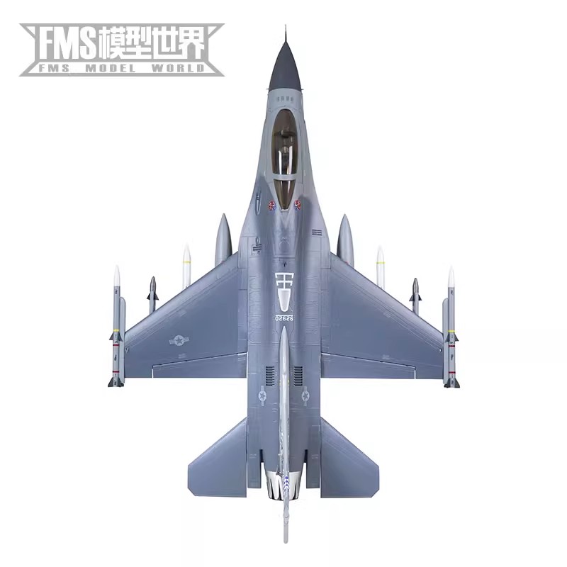 FMS80mm涵道EDFF-16航模飞机