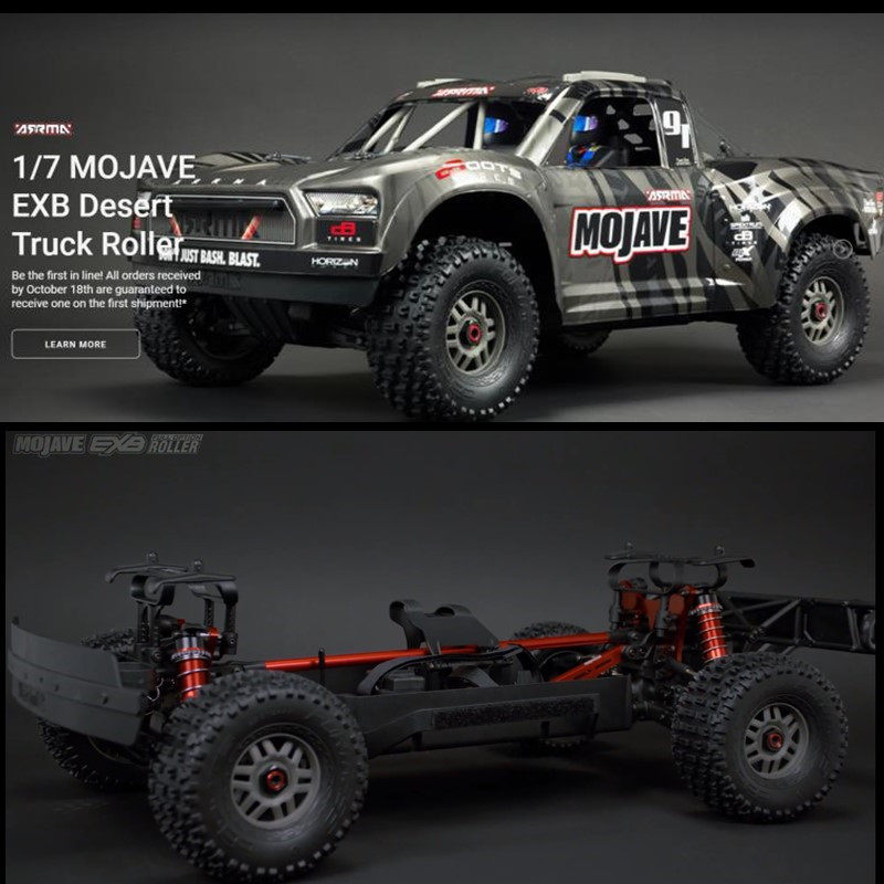 ARRMA Mojave 新莫哈维 EXB全新升级版沙漠短卡 遥控电动模型包邮