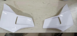 御神電YUSHIDEN 适用于本田Ube 小牛M2 前车壳扰流件