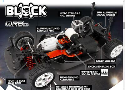 HPI WR8油动车全车螺丝包(基本高强度螺丝螺母轴承套餐)