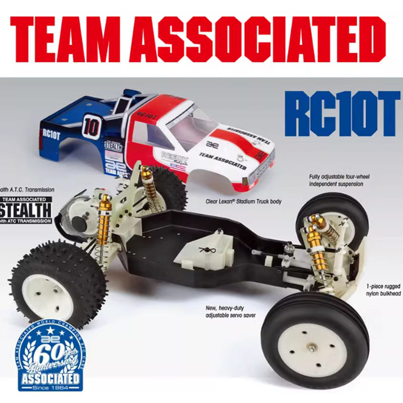 Team Associated RC10T Classic Kit车架 1/10后驱复古竞速卡 2WD