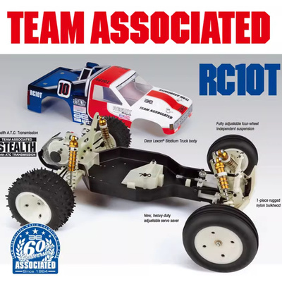 Team Associated RC10T Classic Kit车架 1/10后驱复古竞速卡 2WD