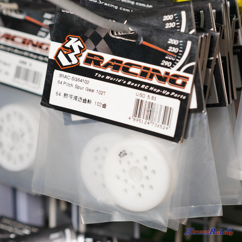3RACING出品SAKURA樱花用：64P赛钢大齿轮（多种T数可供选择）