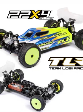 地平线TLR 1/10 22X-4精英版ELITE四驱Buggy车架KIT版 电越模型车