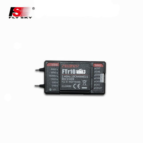 富斯 flysky FTr10接收机车船双向回传10通道 适于PL18 NB4