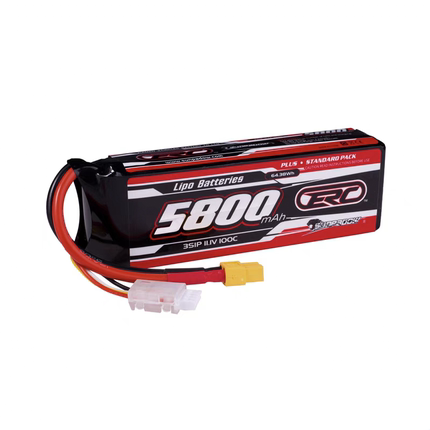 三圈霸道Sunpadow ERC PLUS 5800 11.1V 3S 100C软包锂电池XT60