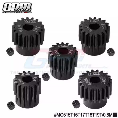 铬钢电机齿12T-19T32P/0.8M5mm