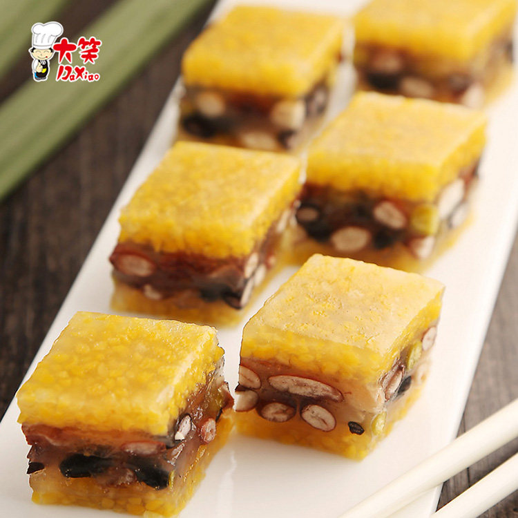 速冻杂粮糕半成品五谷杂粮蒸早餐糕点广式糕点早点特色茶点点心