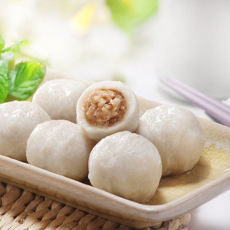汇丰冻品速冻包心鱼丸散装福州丸子混搭火锅食材各种丸子250g包邮