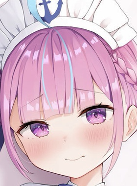 C104 HololiveVtuber 阿夸 女仆装 凑阿库娅 湊あくあ等身抱枕套