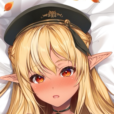 C103 八月朔日珈瑠　黑皮精灵フレア不知火 二次元等身抱枕套