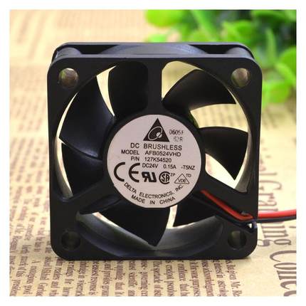 原装台达 5cm厘米 5020 24V 50*20MM AFB0524VHD 变频器 直流风扇