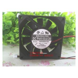 8cm厘米 80X80X20MM 进口三洋109P0848C604 DC48V电梯用散热风扇