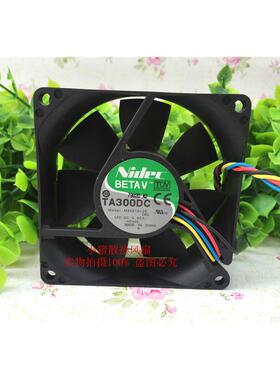 原装Nidec M35613-35 8cm8025 12V 调速 4针PWM静音风扇HD445