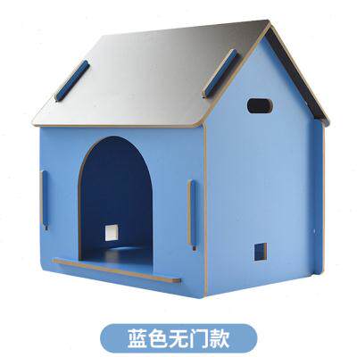 悦尚木质狗笼狗屋宠物围栏宠物木屋狗房子狗笼狗床猫窝送四季