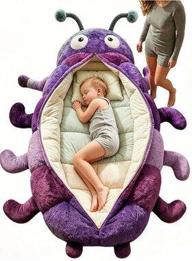 跨境Hugging Caterpillar Sleeping Bags抱抱毛毛虫睡袋