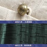 新中式圆领铜扣拼接五分袖透气棉麻假两件衬衫男A087-1-YM720-P65，男装T恤，电商A087-1