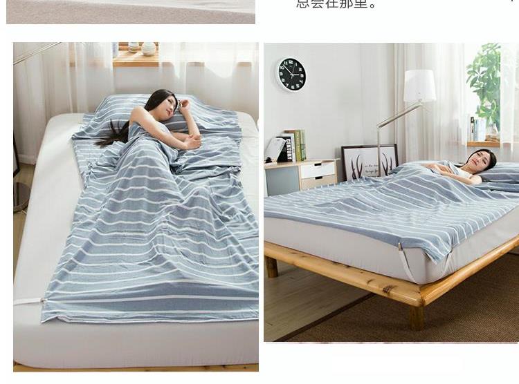 Bông giặt khách sạn qua túi ngủ bẩn nhám chà nhám du lịch khách sạn kinh doanh du lịch tấm đôi - Túi ngủ túi ngủ giá rẻ