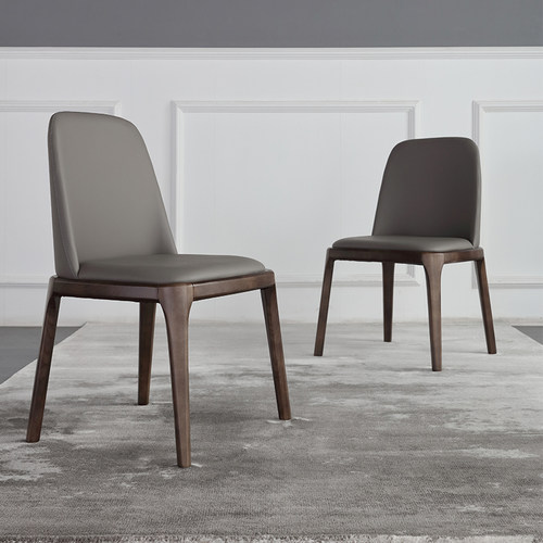 北欧风皮艺餐厅酒店梳妆台凳子